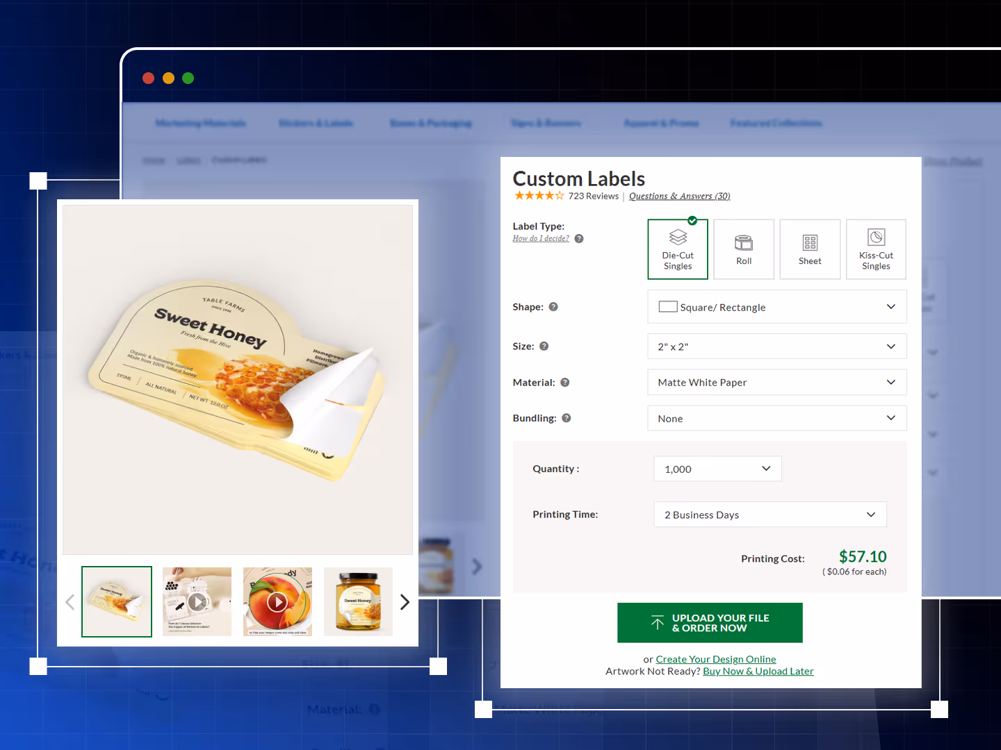Create custom calculator templates with group pricing controls