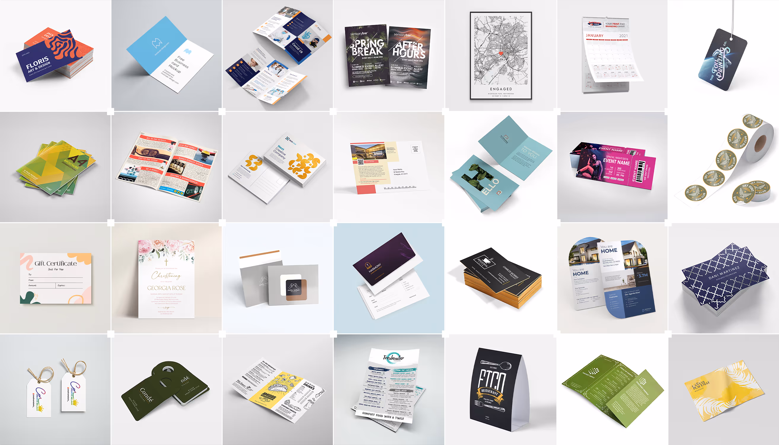 PrintNow commercial printing platform showing product catalog, order management, and print workflow tools