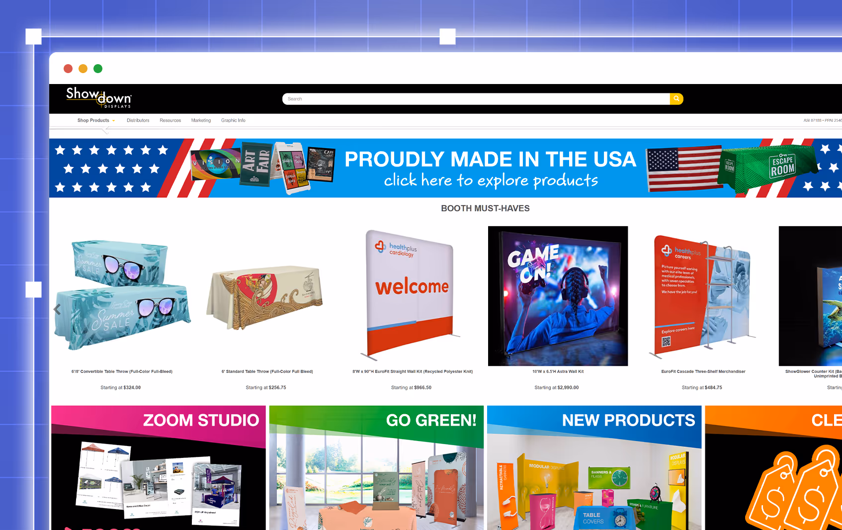 Showdown Displays — Transform production with automated product mockups