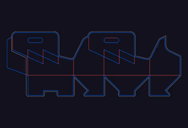 6-pack carrier structure