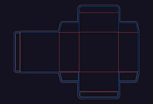 Retail box structure