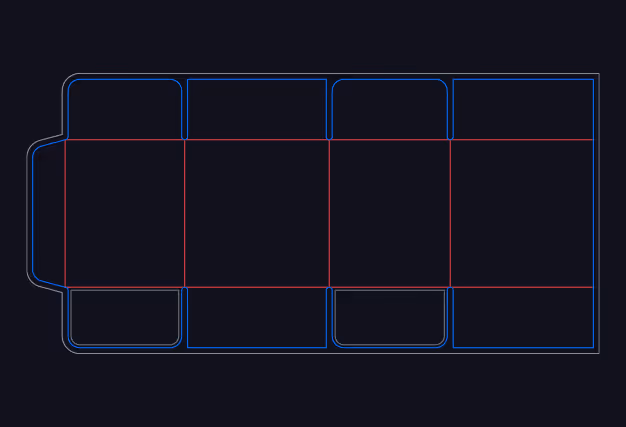 Shipping box structure
