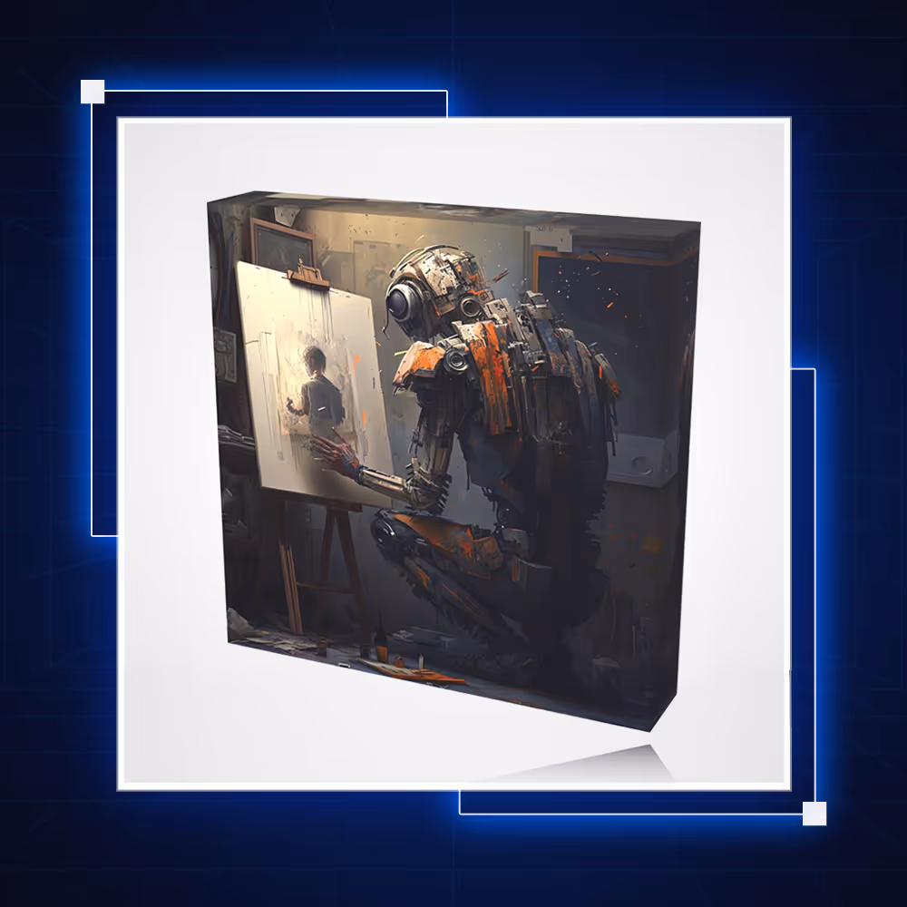 Auto 3D for paper prints, signage, & wall art