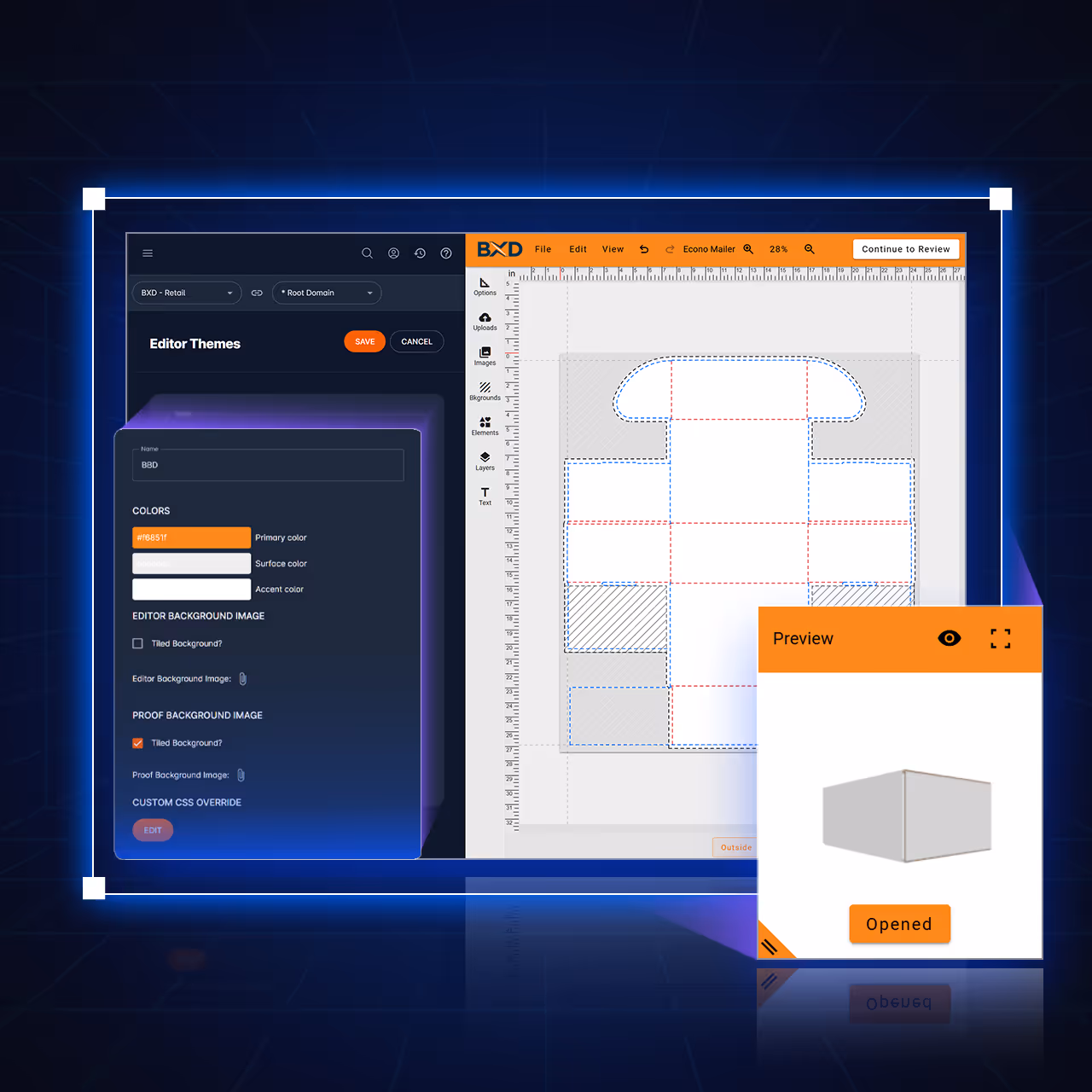 Custom skins based on Google Material Design