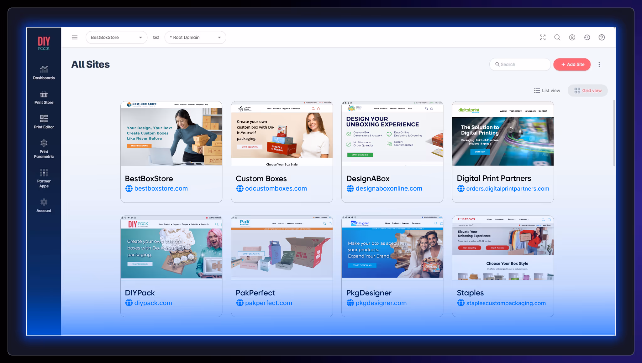 Centralized store management