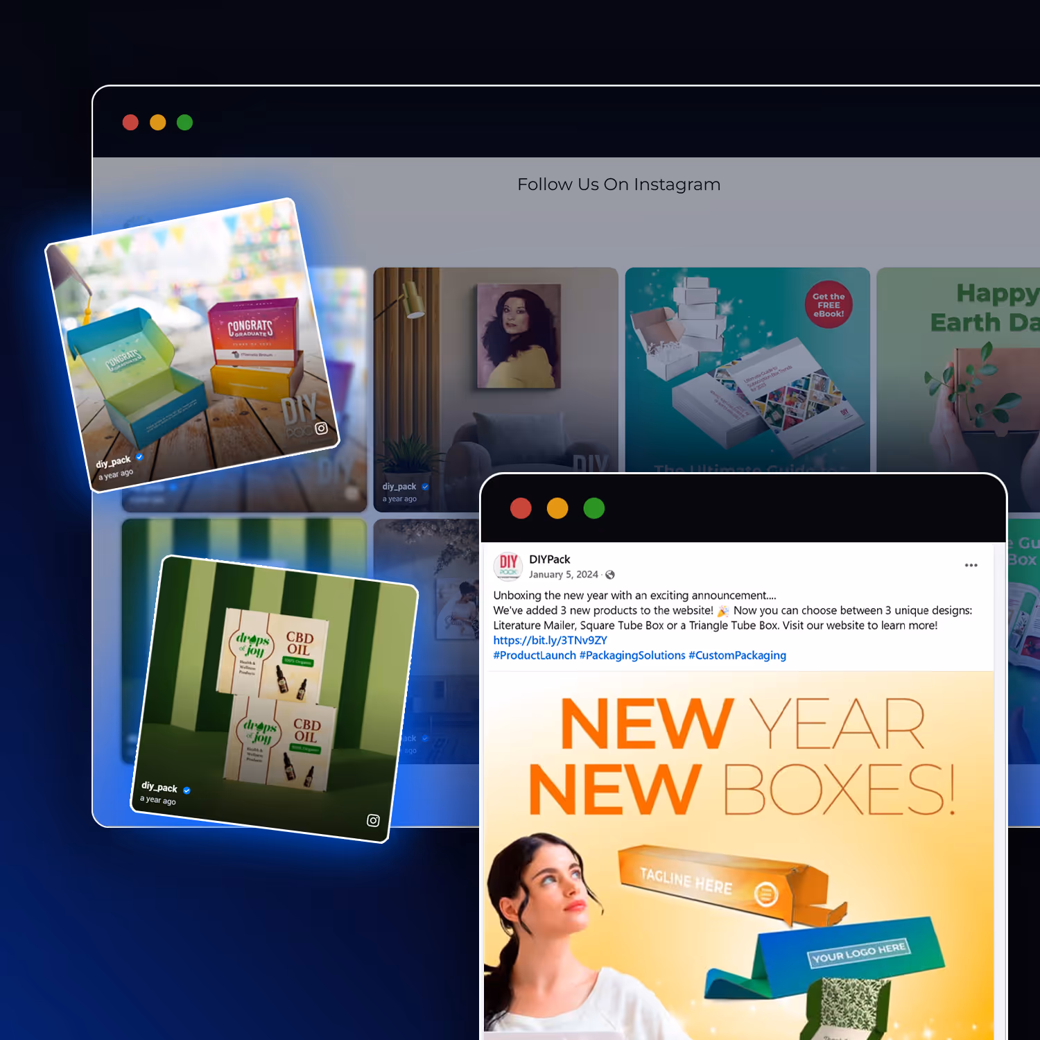 Connect your products to social