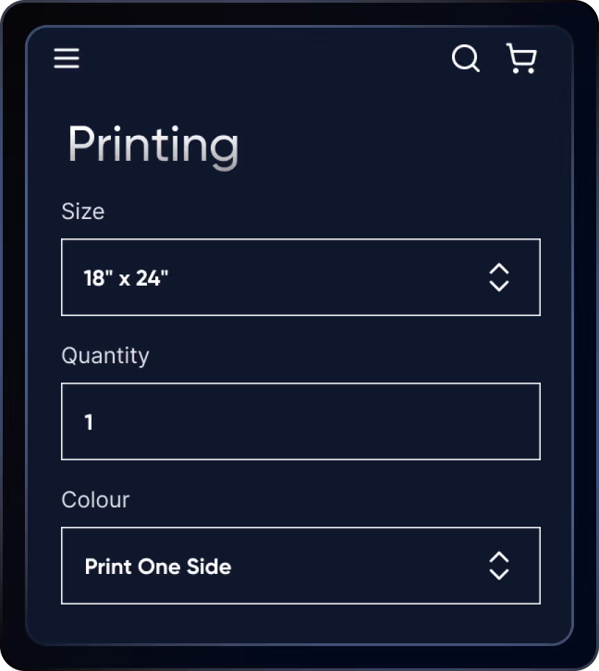 Printing calculator