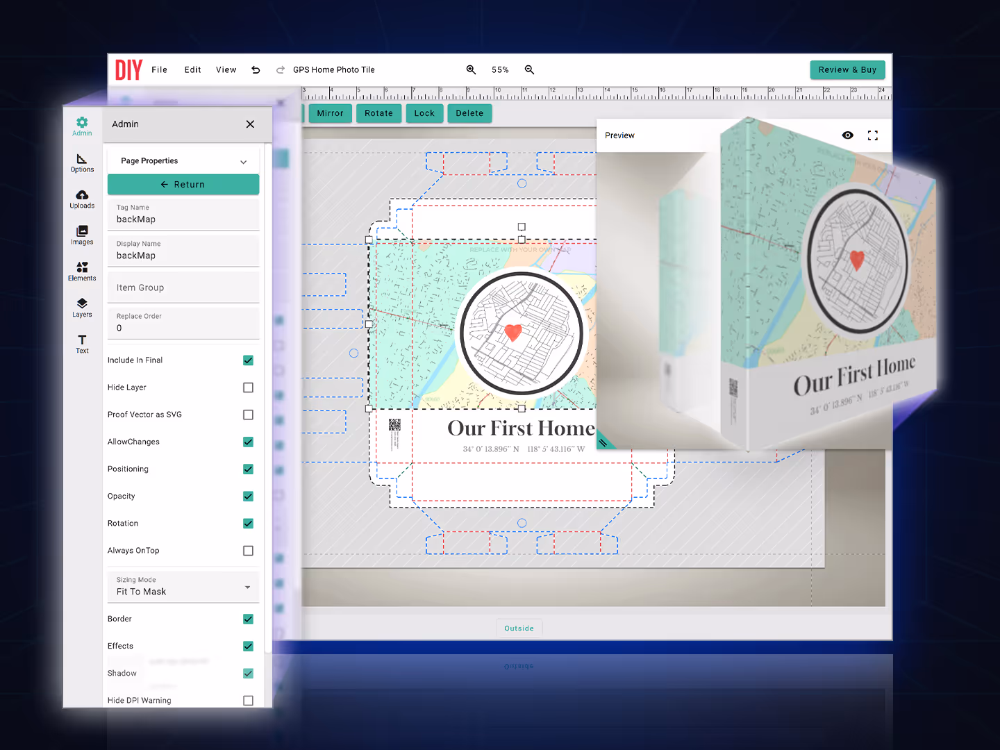 Work in Editor Admin tools to craft your own template experiences